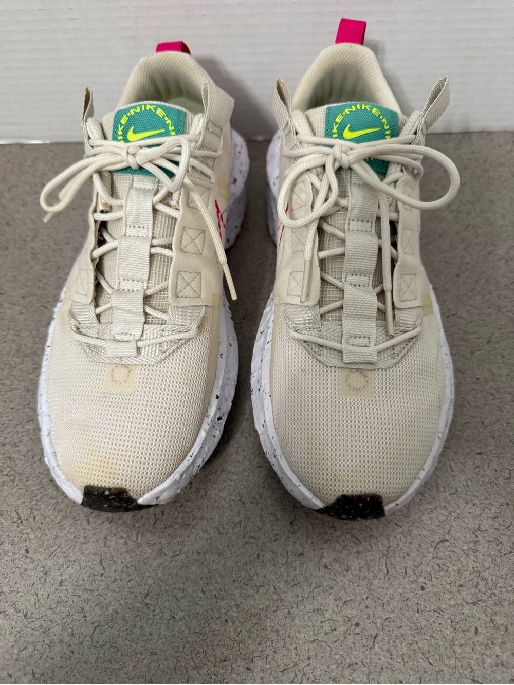 Nike Crater Impact Womens Shoes Size 9.5, Color: Phantom/Malachite/Volt